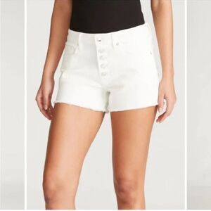 Vigoss Ace Raw Hem Cut Off High Waist Shorts NWT 28